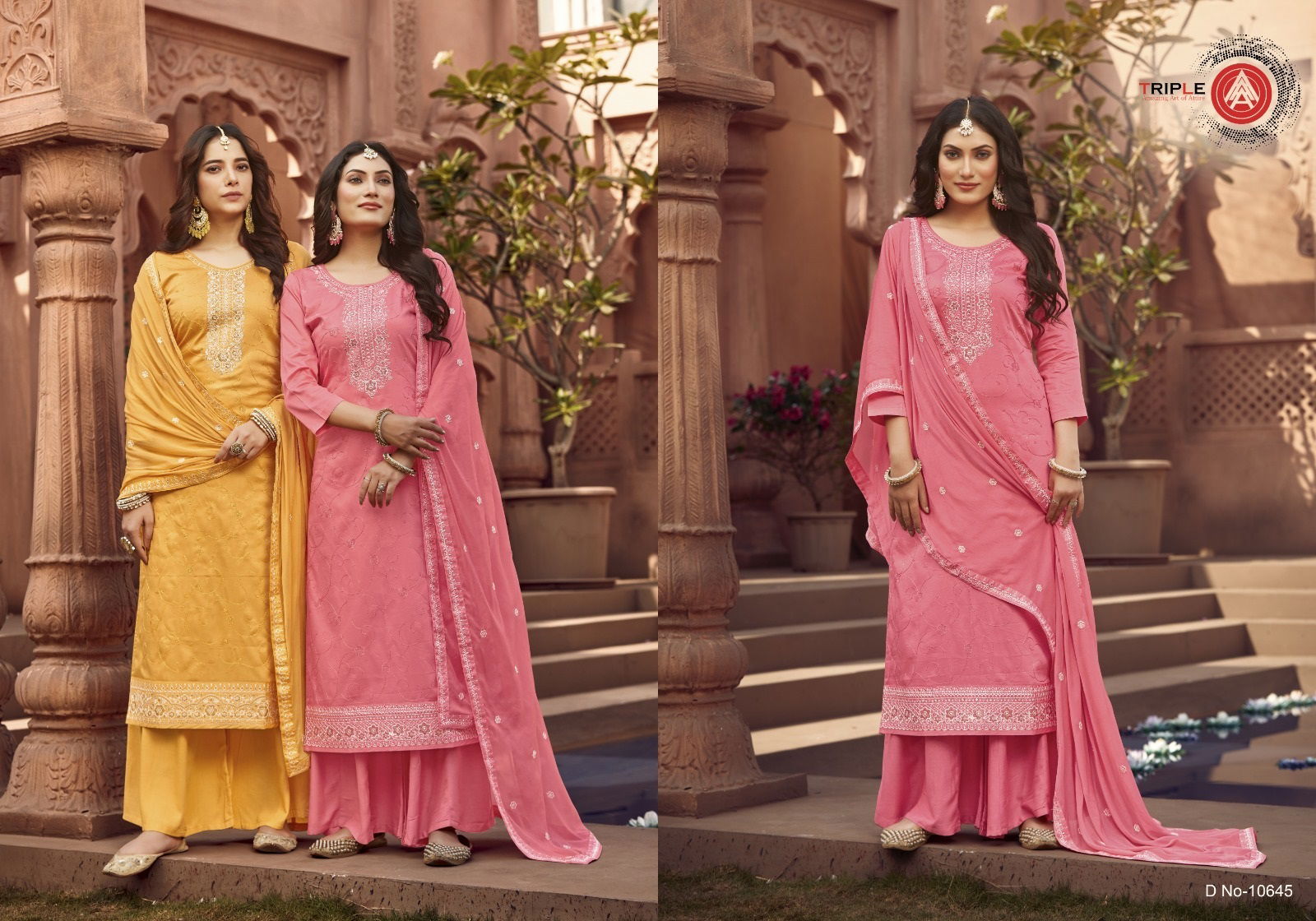 Kalarang Leen By Kessi Dress Material Catalog